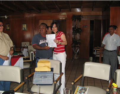 Secretario General del CEM Plantel Mante - Lic. Francisco J. Lara Gonzalez 